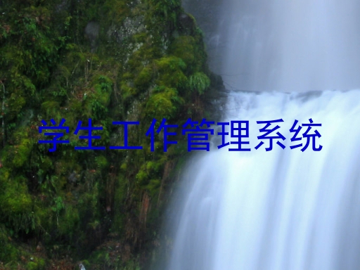 学生工作管理系统