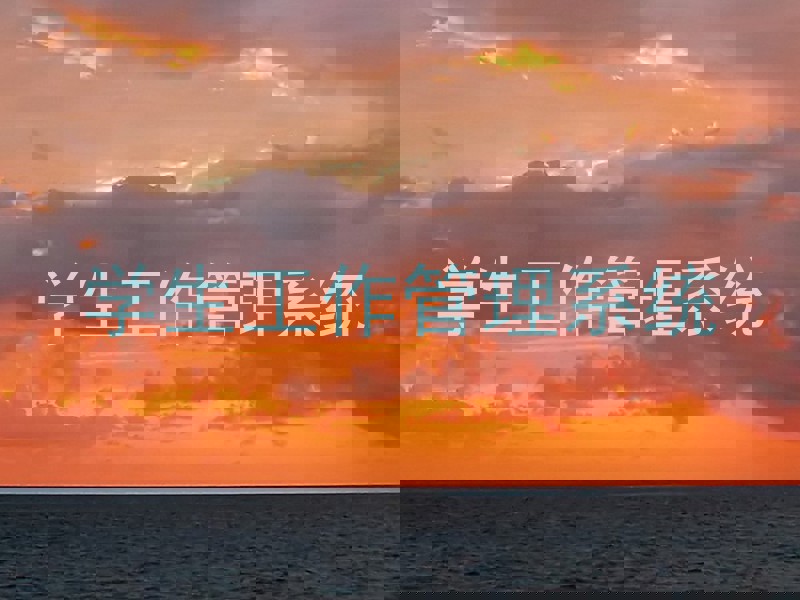 学生工作管理系统