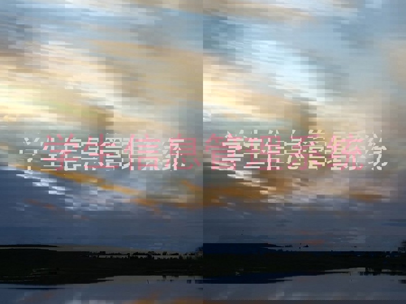 学生信息管理系统