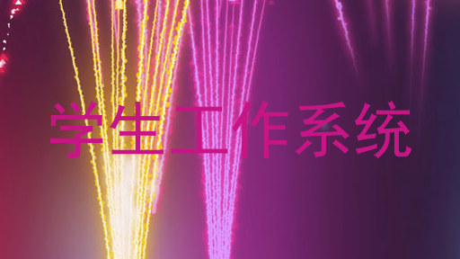 学生工作系统