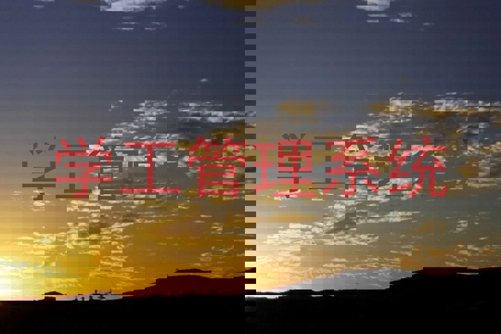 学工管理系统