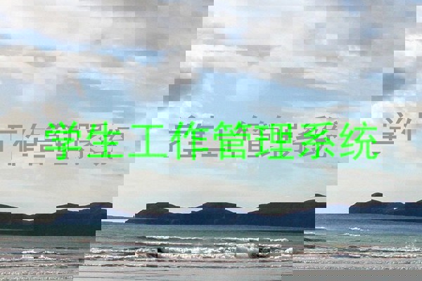 学生工作管理系统