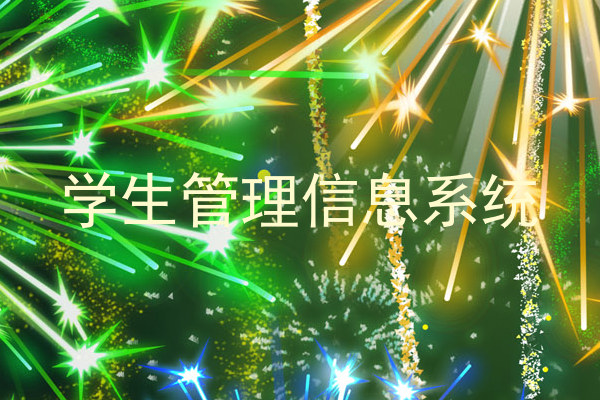 学生管理信息系统