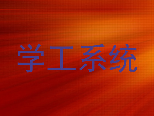 学工系统