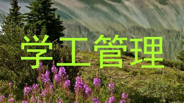 学工管理