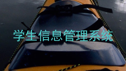 学生信息管理系统