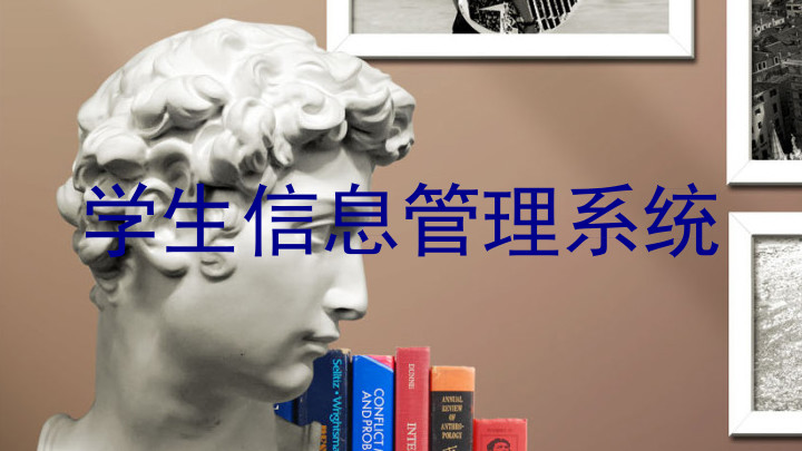 学生信息管理系统