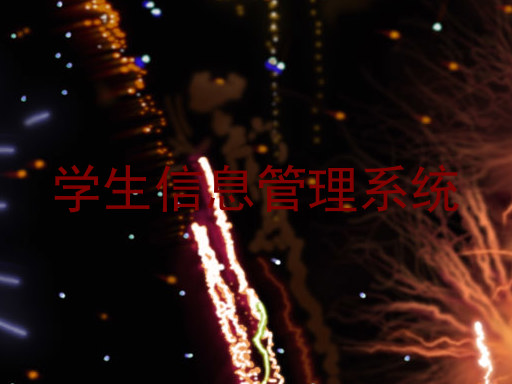 学生信息管理系统