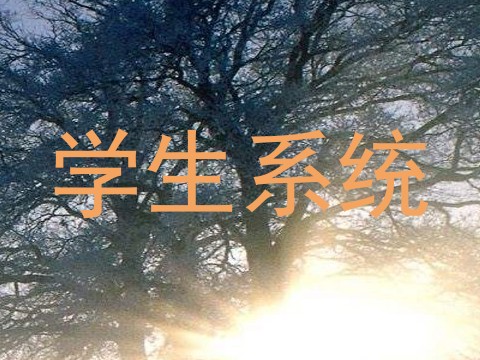 学生系统