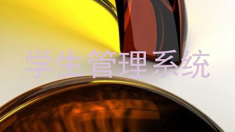学生管理系统