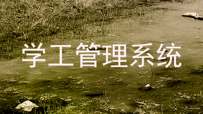 学工管理系统