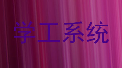 学工系统