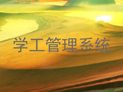 学工管理系统