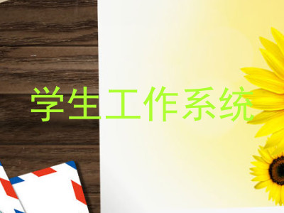学生工作系统
