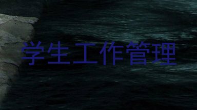 学生工作管理