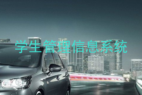 学生管理信息系统