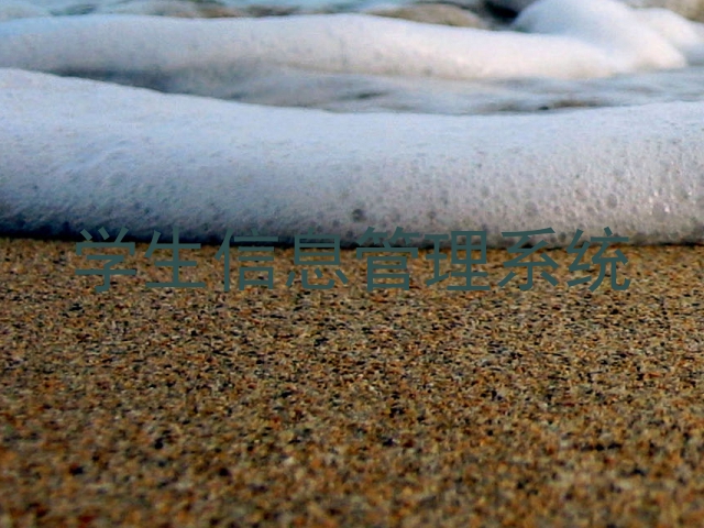 学生信息管理系统