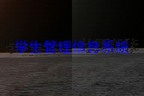 学生管理信息系统