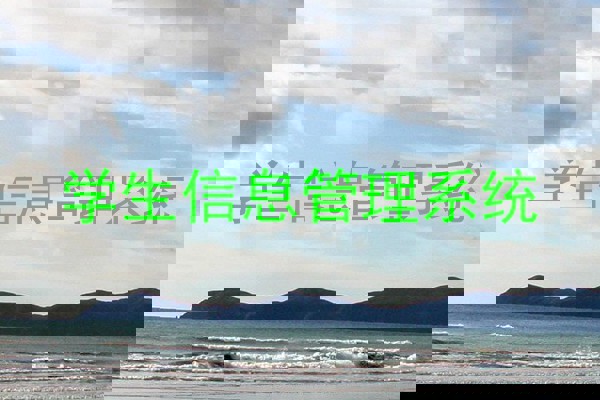 学生信息管理系统