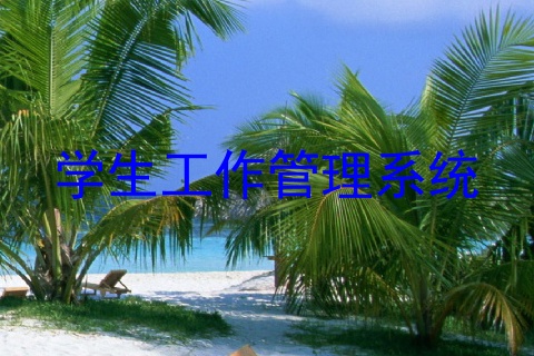 学生工作管理系统