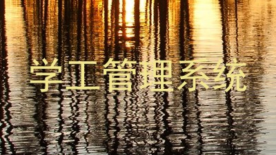 学工管理系统
