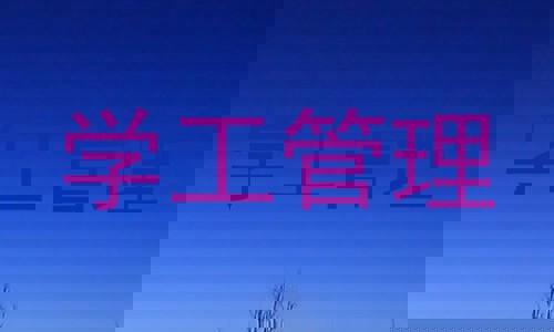 学工管理