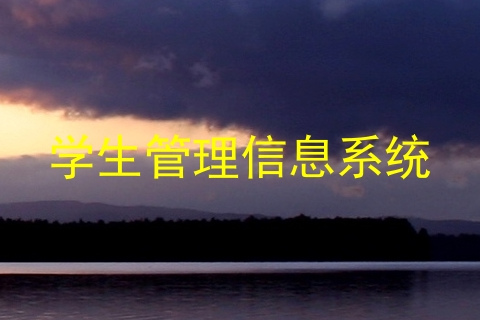 学生管理信息系统