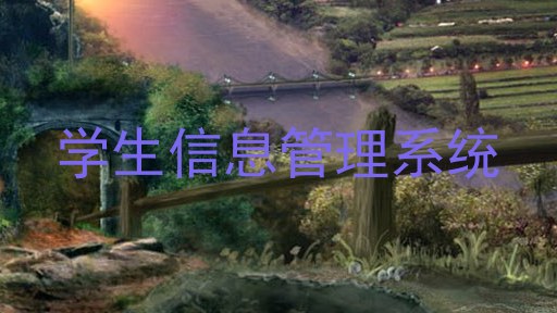 学生信息管理系统