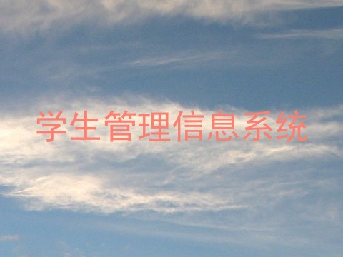 学生管理信息系统