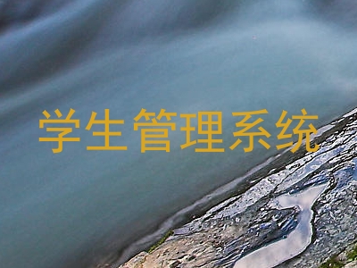学生管理系统