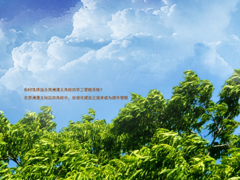 如何选择适合贵州遵义高校的学工管理系统?
在贵州遵义地区的高校中,信息化建设正逐步成为提升管理