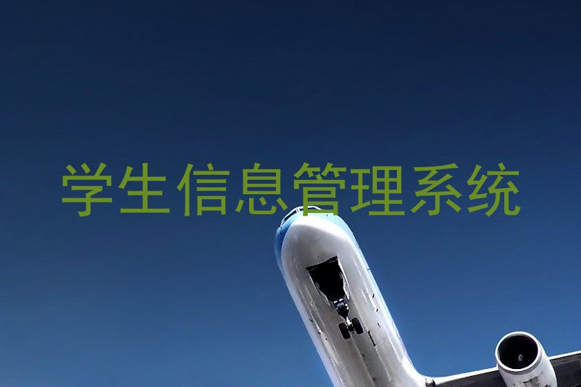 学生信息管理系统