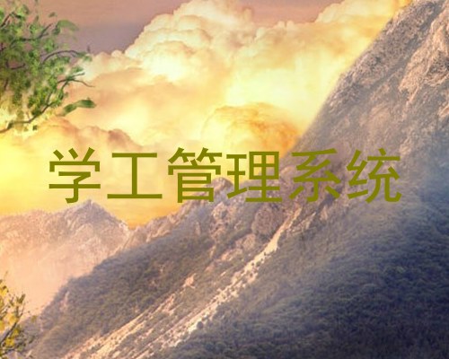 学工管理系统