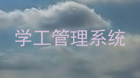 学工管理系统