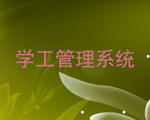 学工管理系统