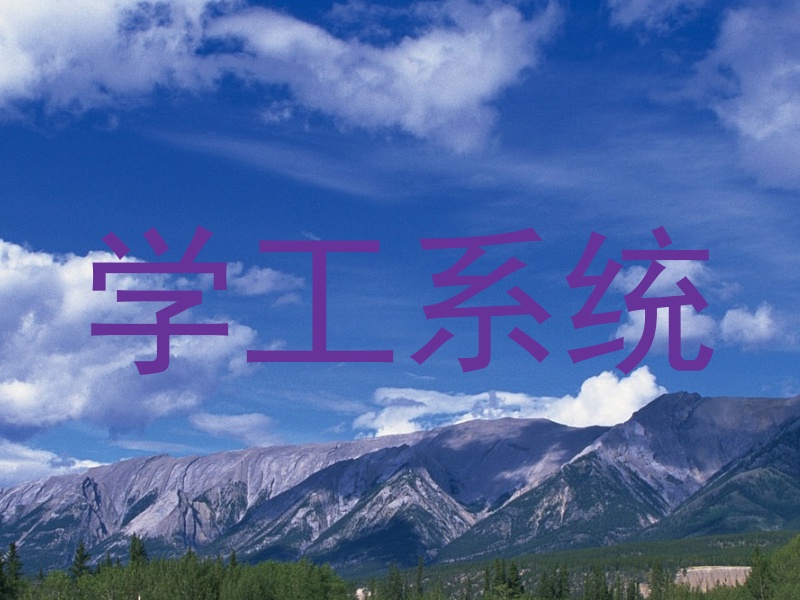 学工系统
