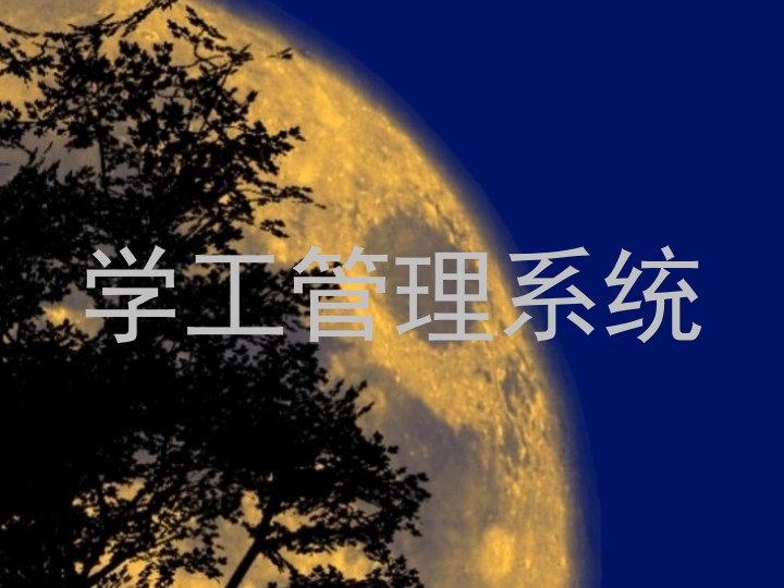 学工管理系统