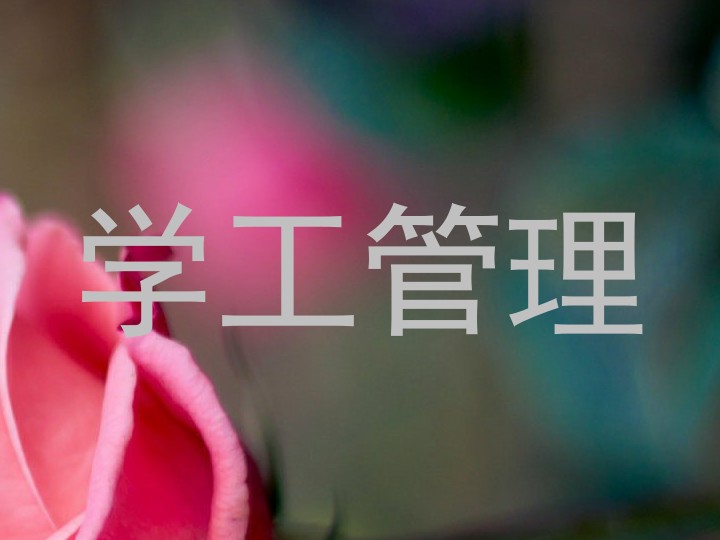 学工管理