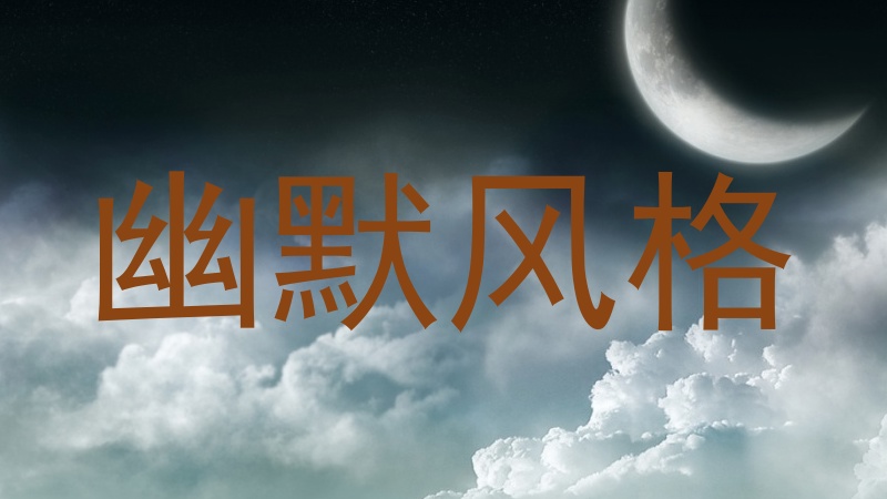 幽默风格