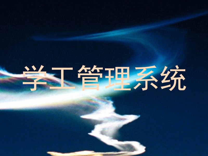 学工管理系统