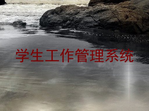 学生工作管理系统