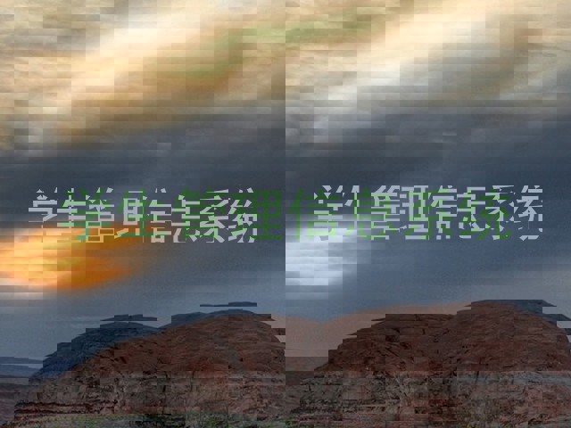 学生管理信息系统