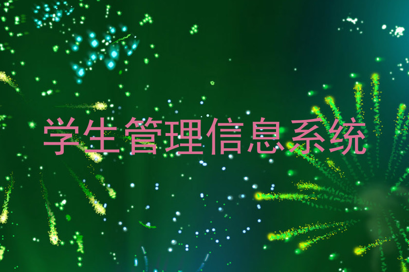 学生管理信息系统