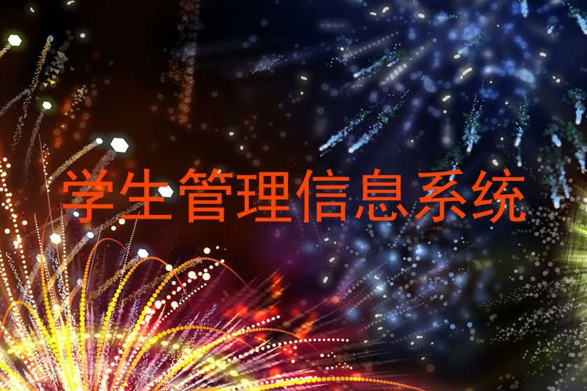 学生管理信息系统