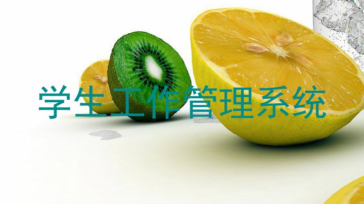 学生工作管理系统