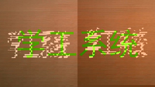 学工系统