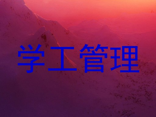 学工管理