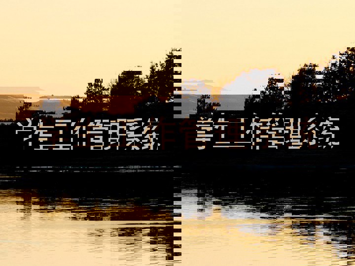 学生工作管理系统