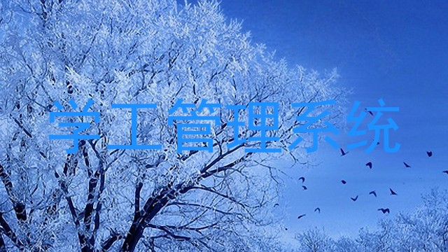 学工管理系统
