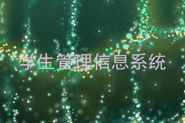 学生管理信息系统